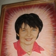 Akryl+olej (plastick) Babika Anika